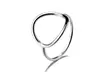 Sterling Silver Open Circle Ring - Second Medium