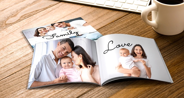 1 o 2 fotolibri con copertina morbida