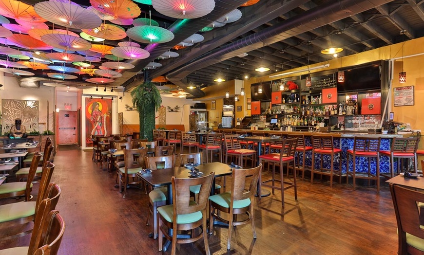 Image 2: 3-Course or Brunch Modern Caribbean & Asian Fusion Cuisine