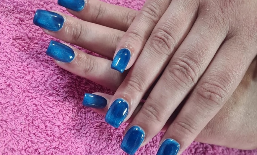 Image 2: Pamper Your Nails: Manicure or/and Pedicure with Gel Polish Options!