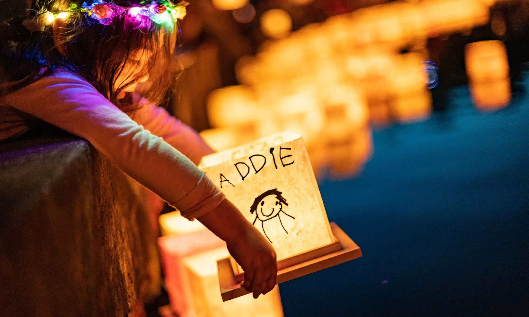 Enjoy NJ Water Lantern Festival w/ Admission for 1, 2, 3, or 4 People