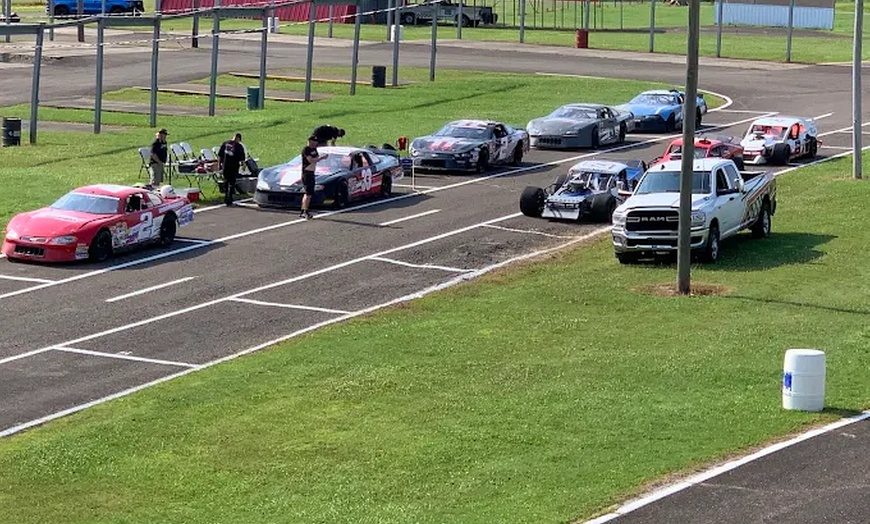 Image 5: Racing for 5 or 10 laps; or Ride Shotgun w/ Pro Driver in Statesville