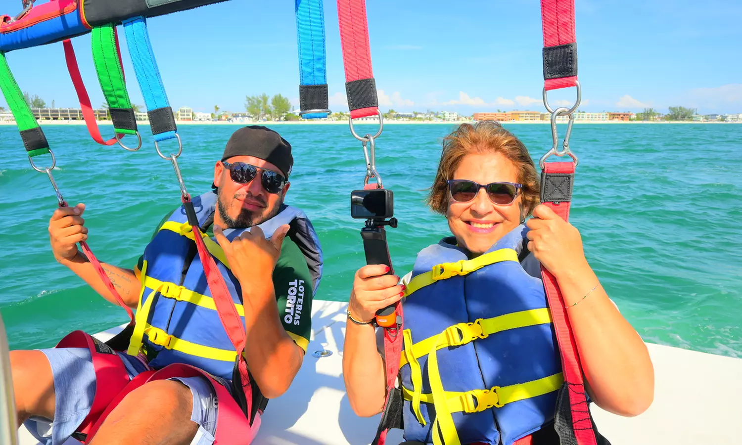 Enjoy a 10-12-Min Parasailing Experience with Sea Rocket Adventures!