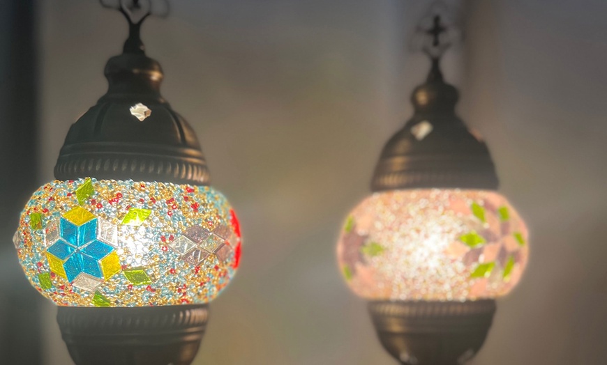 Image 3: Gestalte deine eigene Mosaiklampe, opt. mit türkischer Kaffee-Kurs 