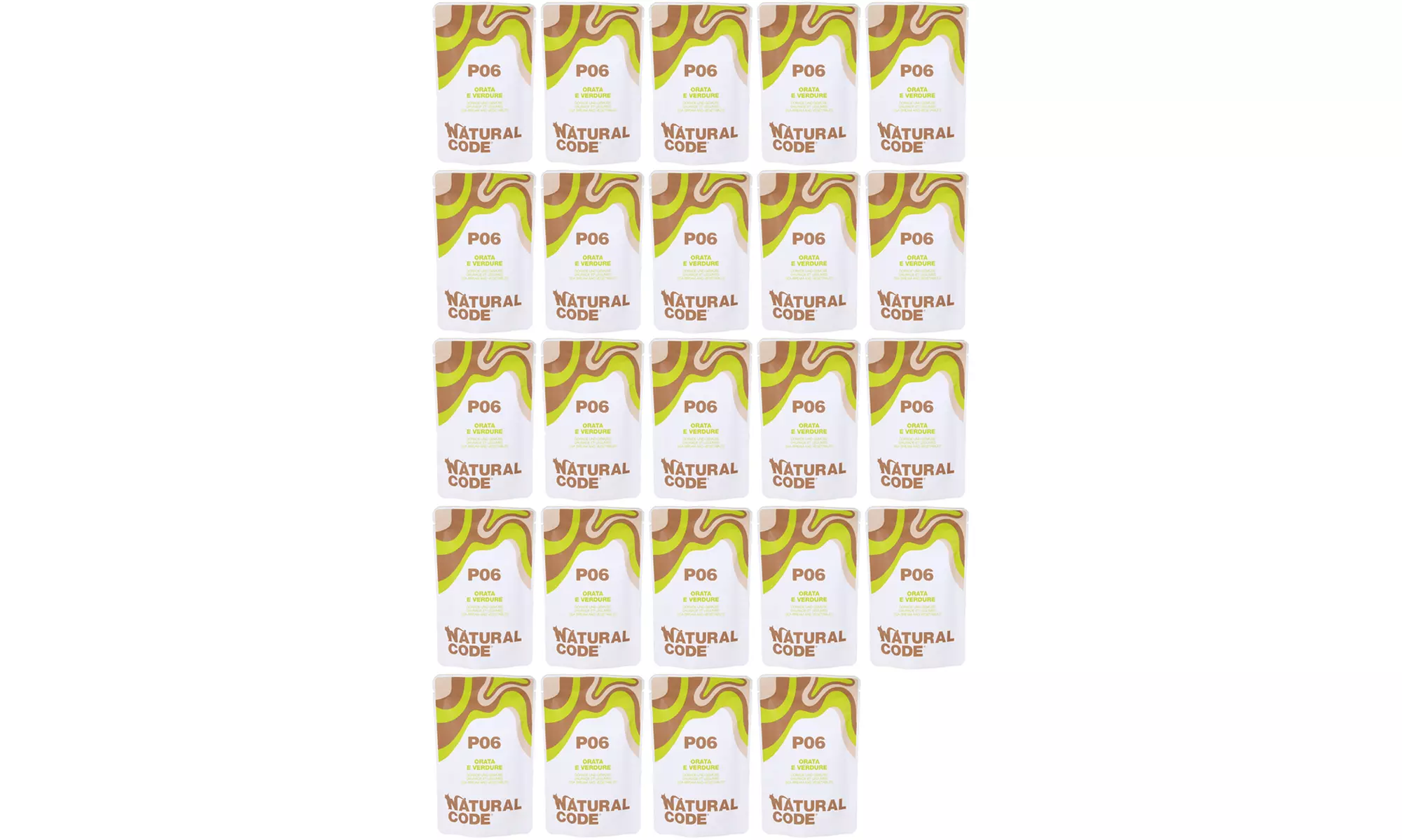 24, 48 o 96 bustine di cibo per gatti di Natural Code