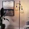 Image 4: Living And Home 3-Head Adjustable Iron Floor Lamp