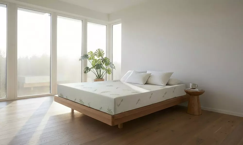 Matrasbeschermer in formaat naar keuze of set van 2 kussenbeschermers met aloë vera - Primary Image