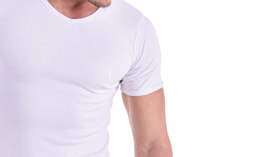 Image 14: 3 o 6 t-shirt Navigare in cotone interlock