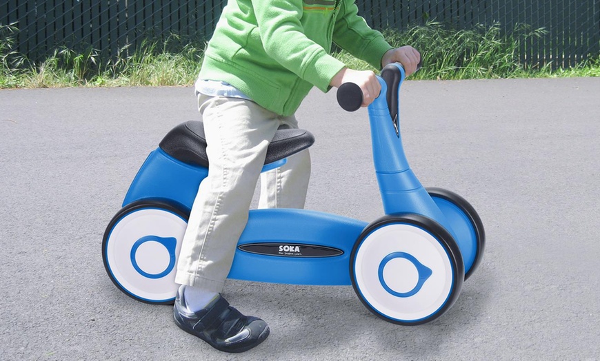 Image 12: Soka Four-Wheel Kids' Balance Bike