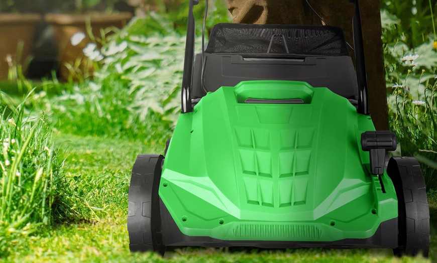 Image 3: 1500W Electric Lawn Scarifier Aerator
