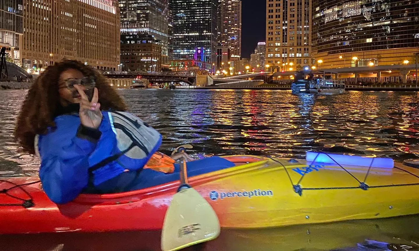 Chicago River Sunset or Architectural Kayaking Tour with Kayak Chicago
