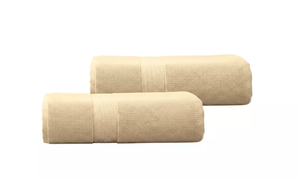 Coppia di asciugamani e telo bagno in spugna 100% cotone di Pompea