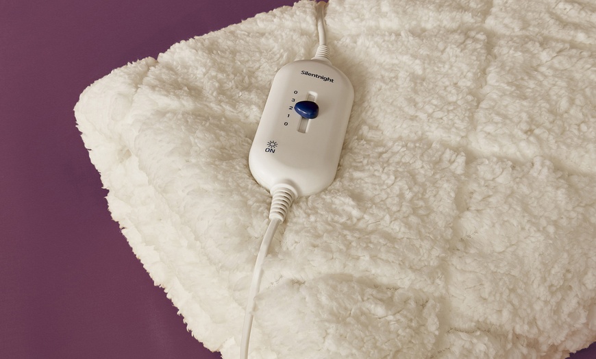 Image 4: Silentnight Cosy Teddy Fleece Electric Blanket