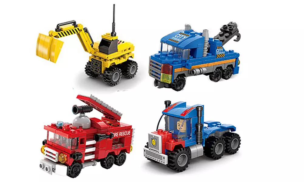 1x, 2x oder 4x Mini-Bausteine