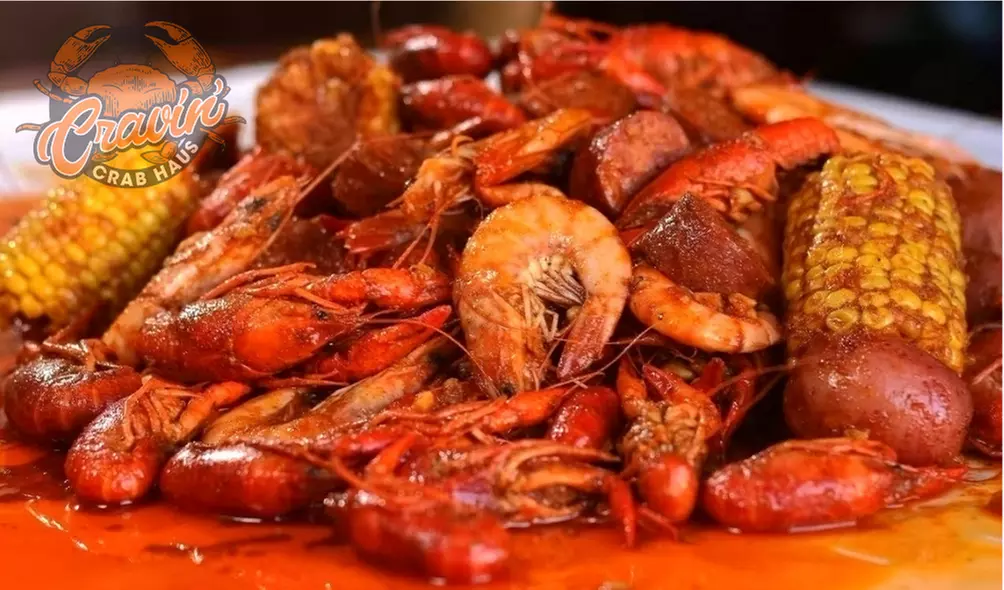 Seafood at Craving Crab House (Up to 33% Off). Three Options Available.  - Primary Image