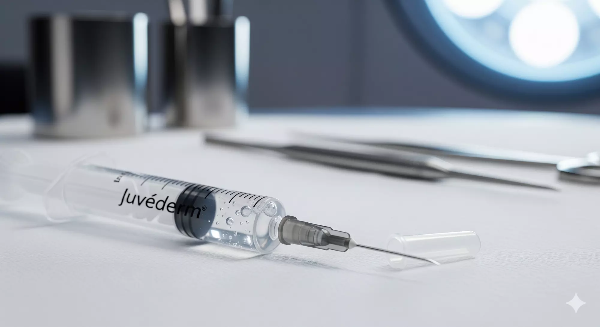 Faltenbehandlung mit 1 oder 2 ml Hyaluronsäure an 1 oder 2 Zonen