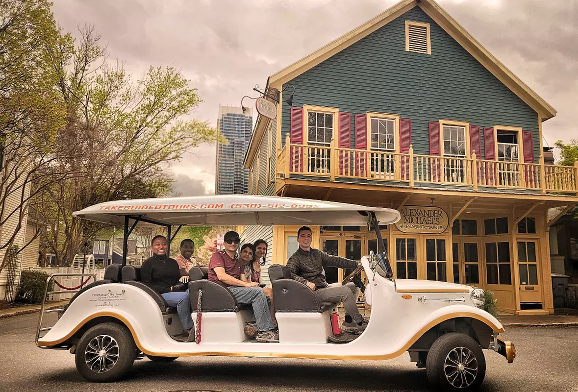 Guided E-Cart Tour – Charlotte's History & Landmarks
