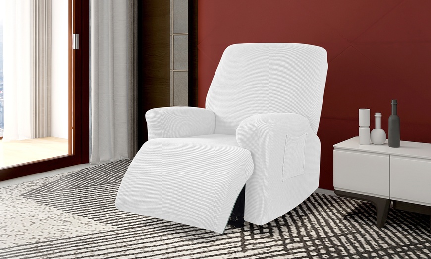 Image 5: Copripoltrona universale per poltrona reclinabile