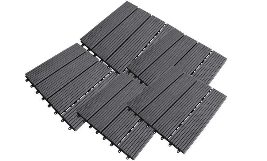 Image 2: 1, 5 ou 10 dalles de jardin "Suan" à clipser