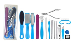 16-Piece Pedicure Tool Kit