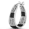 Image 2: Elegant Crystal Hoop Earrings – Chamonix Jewelry