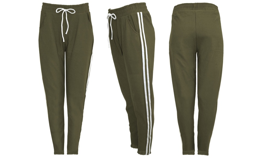 Image 3: Side-Stripe Sports Pants