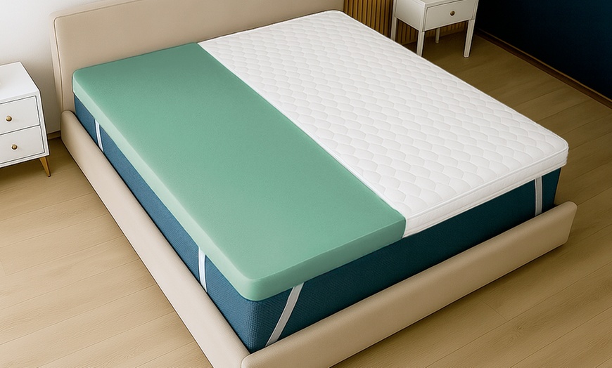 Image 6: Surmatelas GiordyH5 à mémoire de forme de 5 cm The White Stone