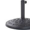 Image 20: Heavy-Duty Umbrella Base for Rotating Parasol in Four Styles
