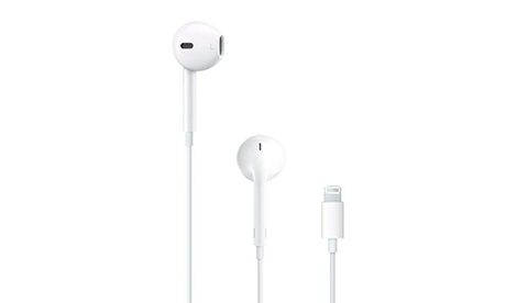 Wired Headphones with In-Line Microphone for iPhone 8 Plus X 11 12 Pro Max White