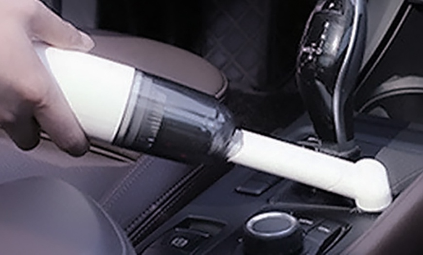 Image 3: Tragbarer Mini-Akku-Staubsauger mit Filter und 3 Düsen