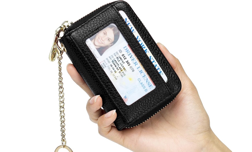 Image 4: 1x oder 2x Echtleder-Geldbeutel