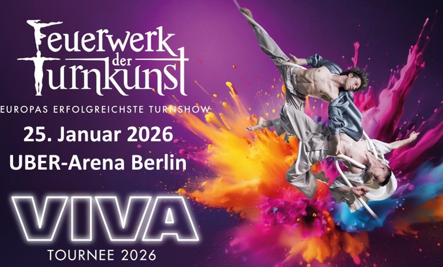 Image 1: Ticke für „Feuerwerk der Turnkunst–VIVA'“ am 25.01.2026