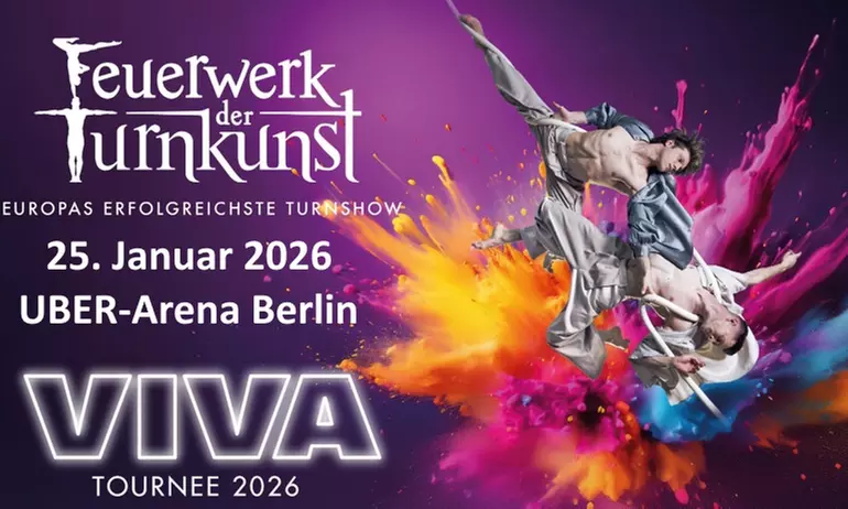 Ticke für „Feuerwerk der Turnkunst–VIVA'“ am 25.01.2026