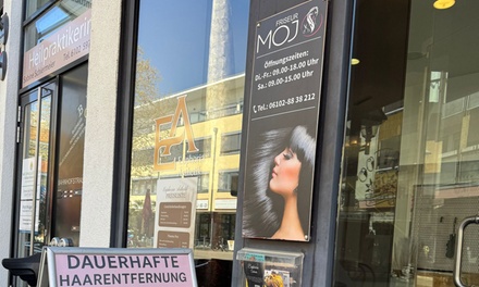 3 Behandlungen an 1 kleinen Zone nach Wahl: Haarentfernung mit ICE-Diodenlaser 4 Wellenlängen  für 1 Person - Zaide Beauty und Laser