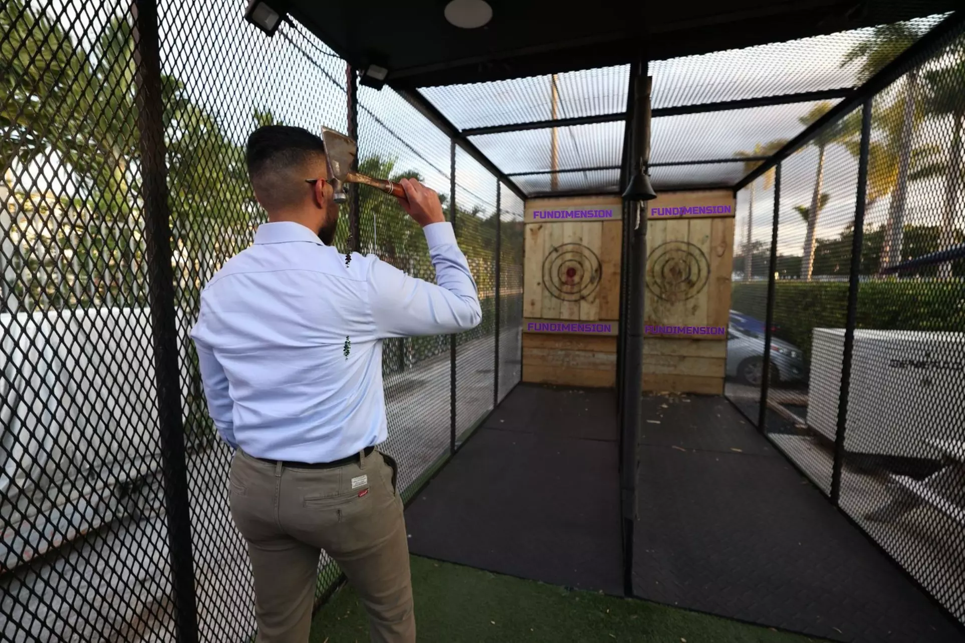 Axe Throwing for Two or Four with Two or Four $15 Game Cards