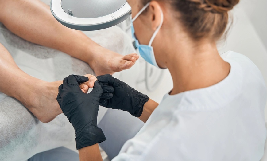 Image 2: General Foot Care w/ Trimming & Filing Or Foot Soak, Foot Bath & More