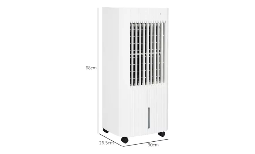 Image 7: HomCom Portable Air Cooler
