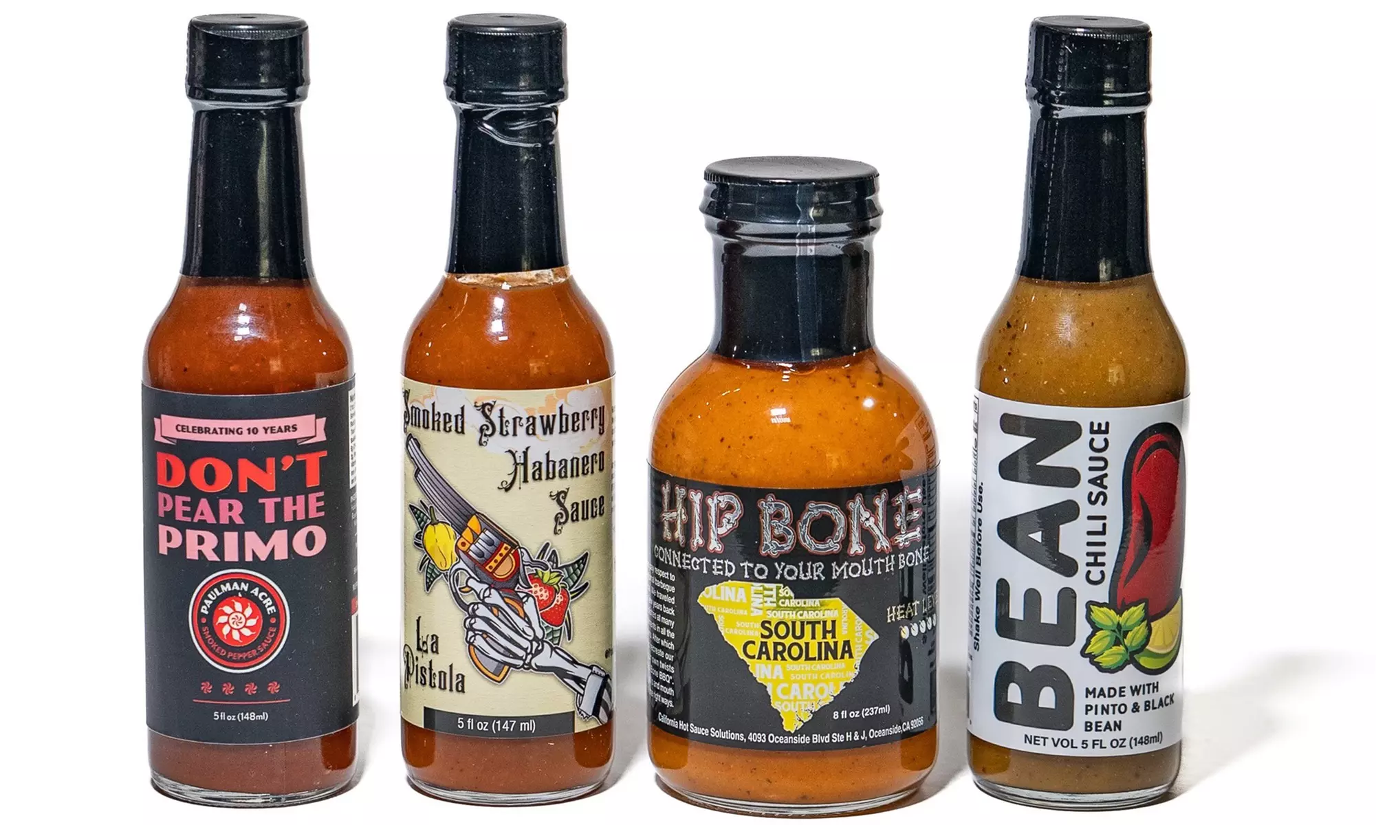 Explore Two CHSS Standard Bottles of Fiery Hot Sauces Today