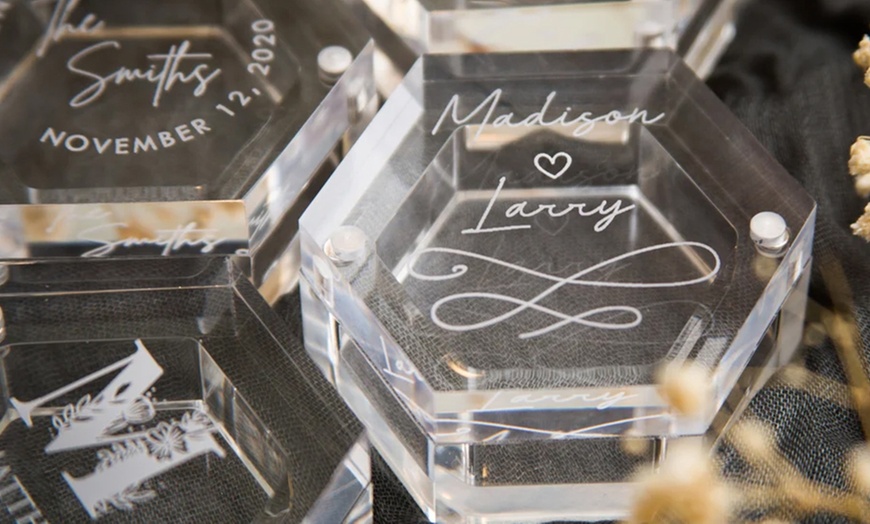 Image 8: Capture the “Yes, I do!” moment in a Custom Ring Box, just for you!