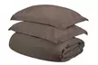 Superior 100% Egyptian Cotton 300 Thread Count Solid Duvet Cover Set - Second Medium