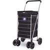 Image 6: Hoppa Lightweight Four or Six Wheel Folding Shopping Trolley