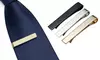 Gentleman Men Metal Simple Necktie Tie Bar Clasp Clip Clamp Pin Party Wedding