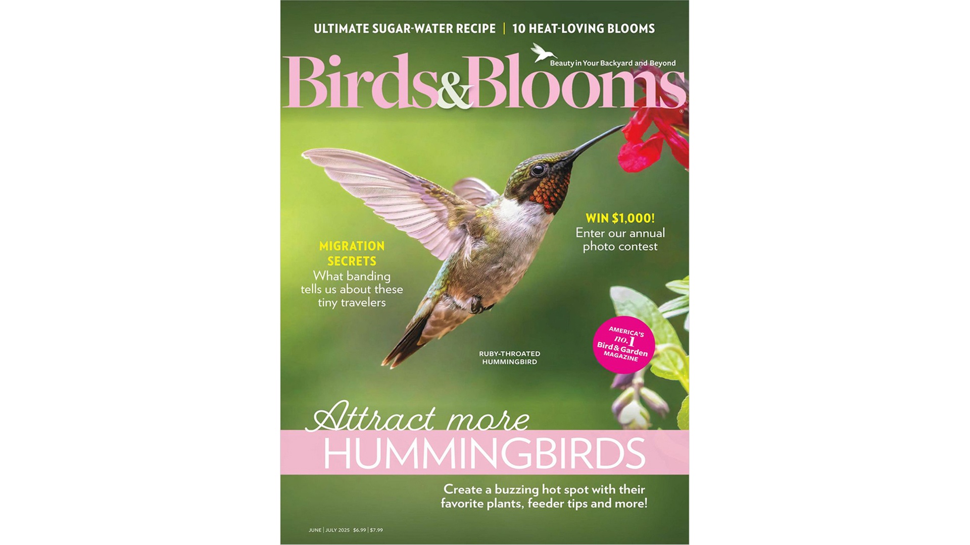 $9.93 Off Birds & Blooms Magazine Subscription for One Year