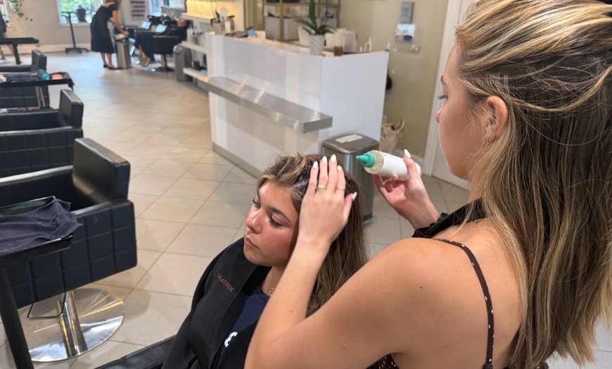 Image 4: Revamp Your Hair with a Pro Stylist:Women’s Haircut, Highlights & More