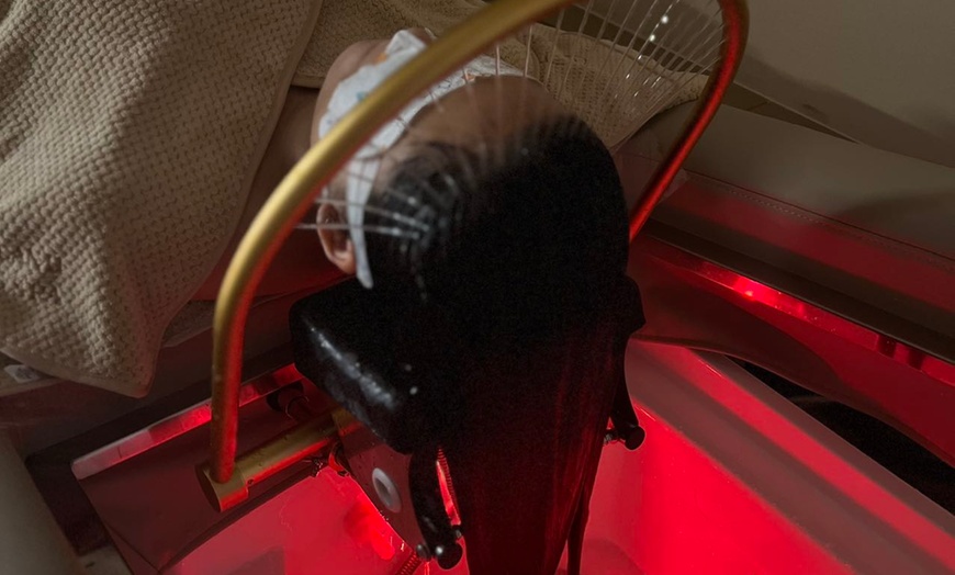 Image 9: 75-Min Luxury Head Spa w/Massage on Upper-Back + Mini-Facial for 1 - 2 (Up To 54% Off)at Wonderland Healing SPA