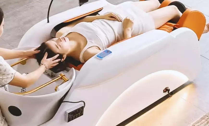 Image 2: Head Spa Luxury detox con masaje, presoterapia y  opción orgánica