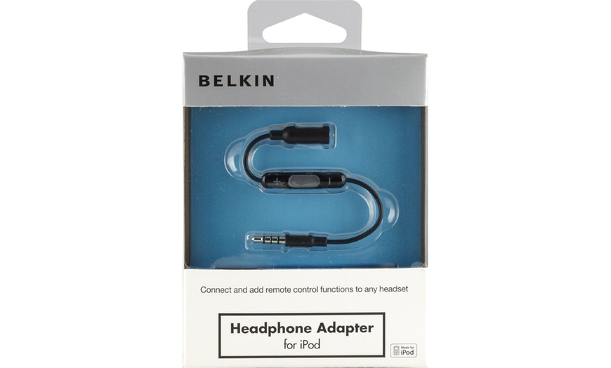 Image 2: Belkin Headphone Adapter for iPod