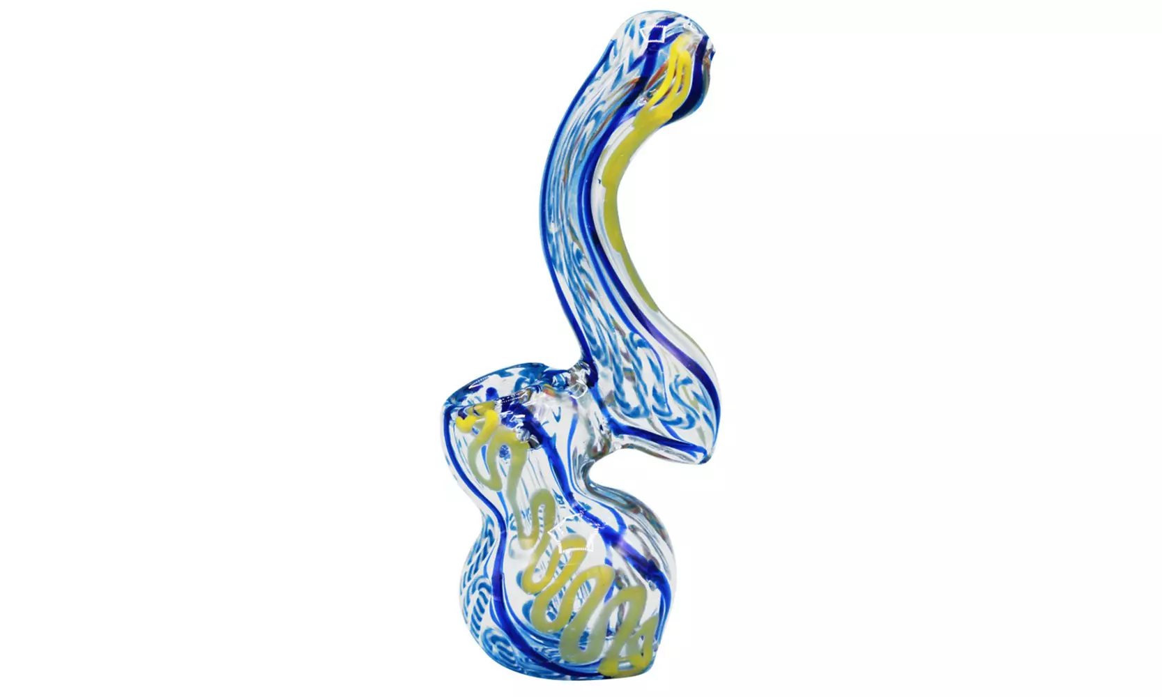 Handblown Glass Bubbler Pipe