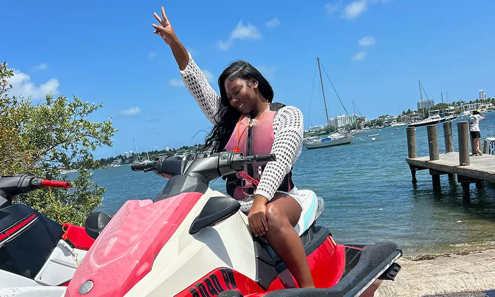 One Hour Rental for Jetski for Up to Four People  