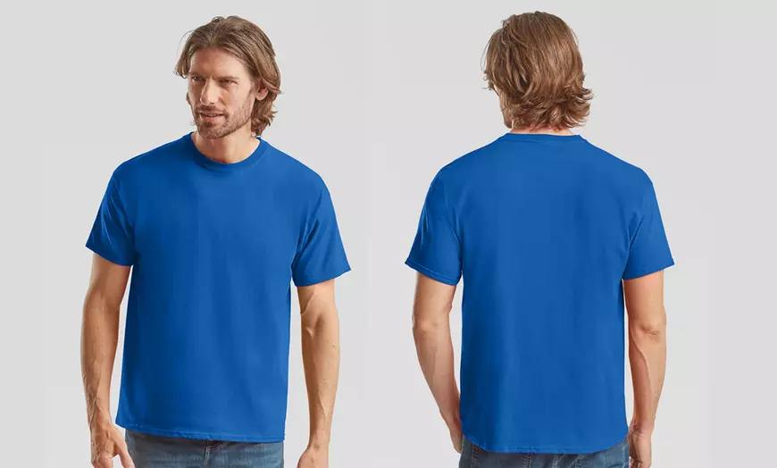 Image 11: Set van 10 Fruit of The Loom T-shirts